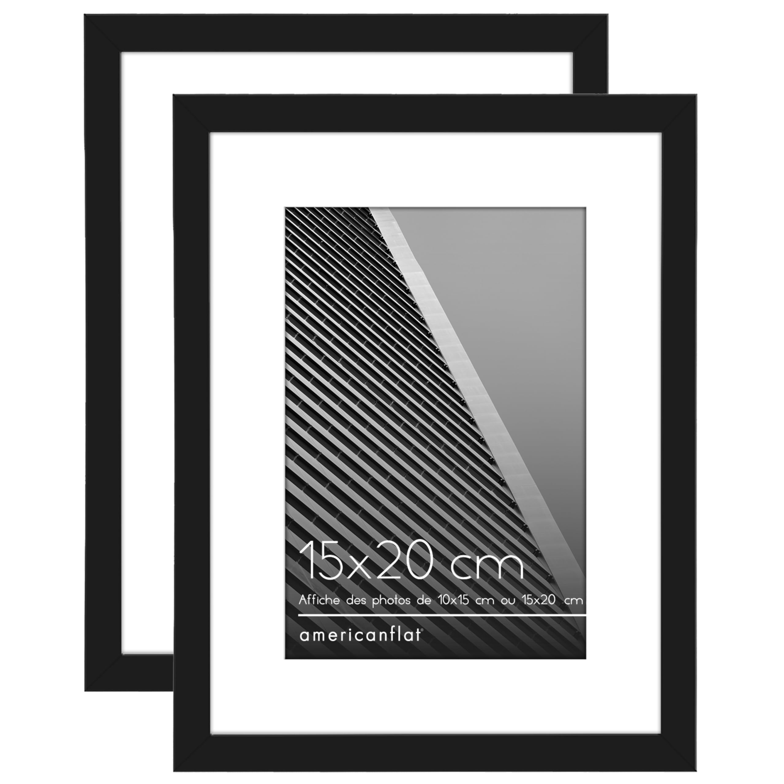 Cornice Design Bohemian 40x50 cm NERO