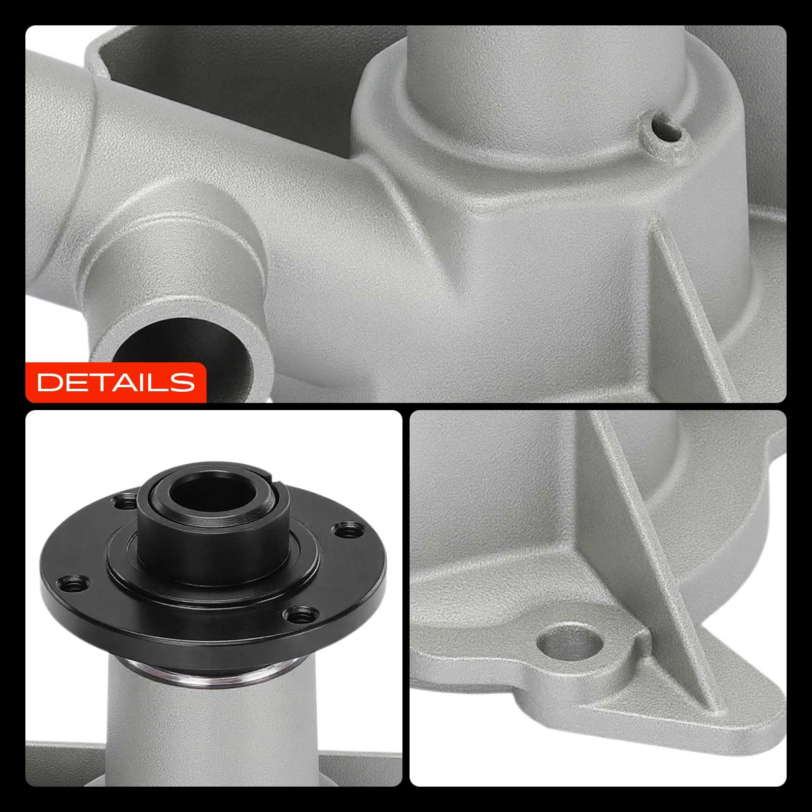 Frankberg Pompa dell'acqua di raffreddamento con guarnizione PA0211 42014 | Compatibile con: Serie 3 E30, Serie 3 E21, Serie 3 Cabrio E30, Serie 5 E28