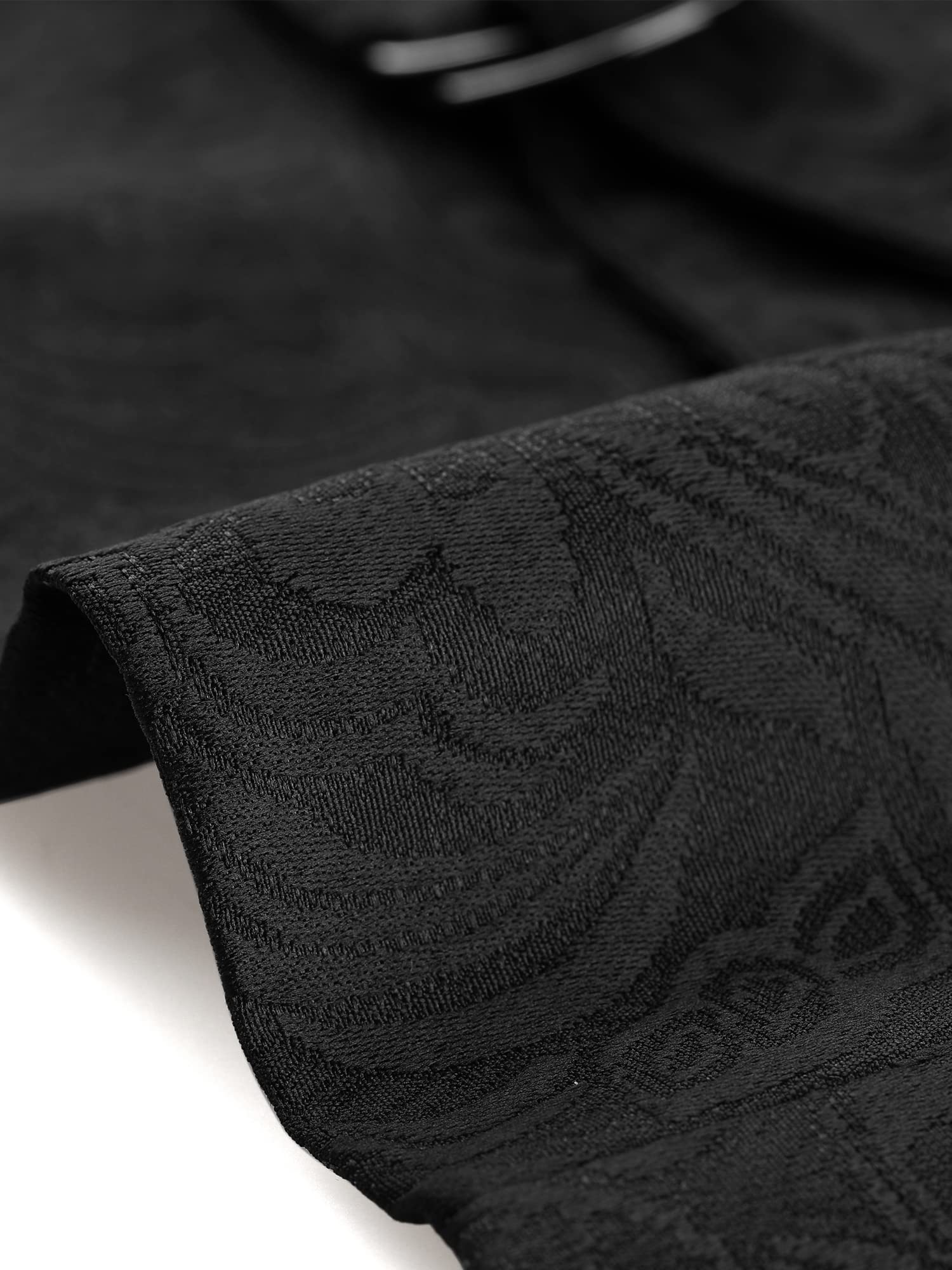 Allegra K Damen Anzugweste Ärmellos Gilet Jacquard Vintage