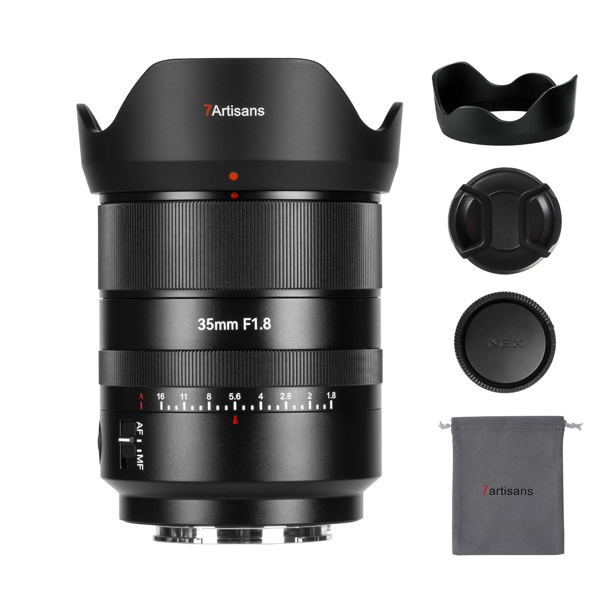 極美品 7Artisans LITE 35mm F1.8 AF Xマウント Amazon.com : 7artisans AF 35mm F1.8 Auto Focus Camera Lens,Full