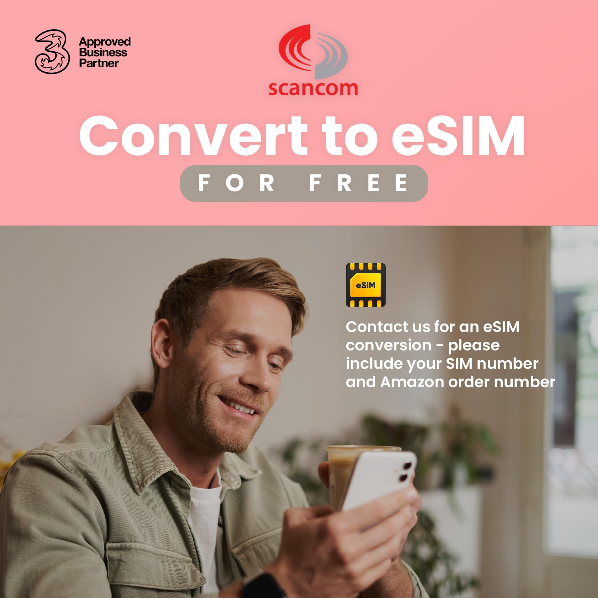 Trois cartes SIM illimitées – 5G non plafonnée – Préchargées jusqu'en octobre 2028 – Haut débit Plug & Play – Accès à trois et Vodafone Dual Network – Se connecte au signal le plus fort disponible