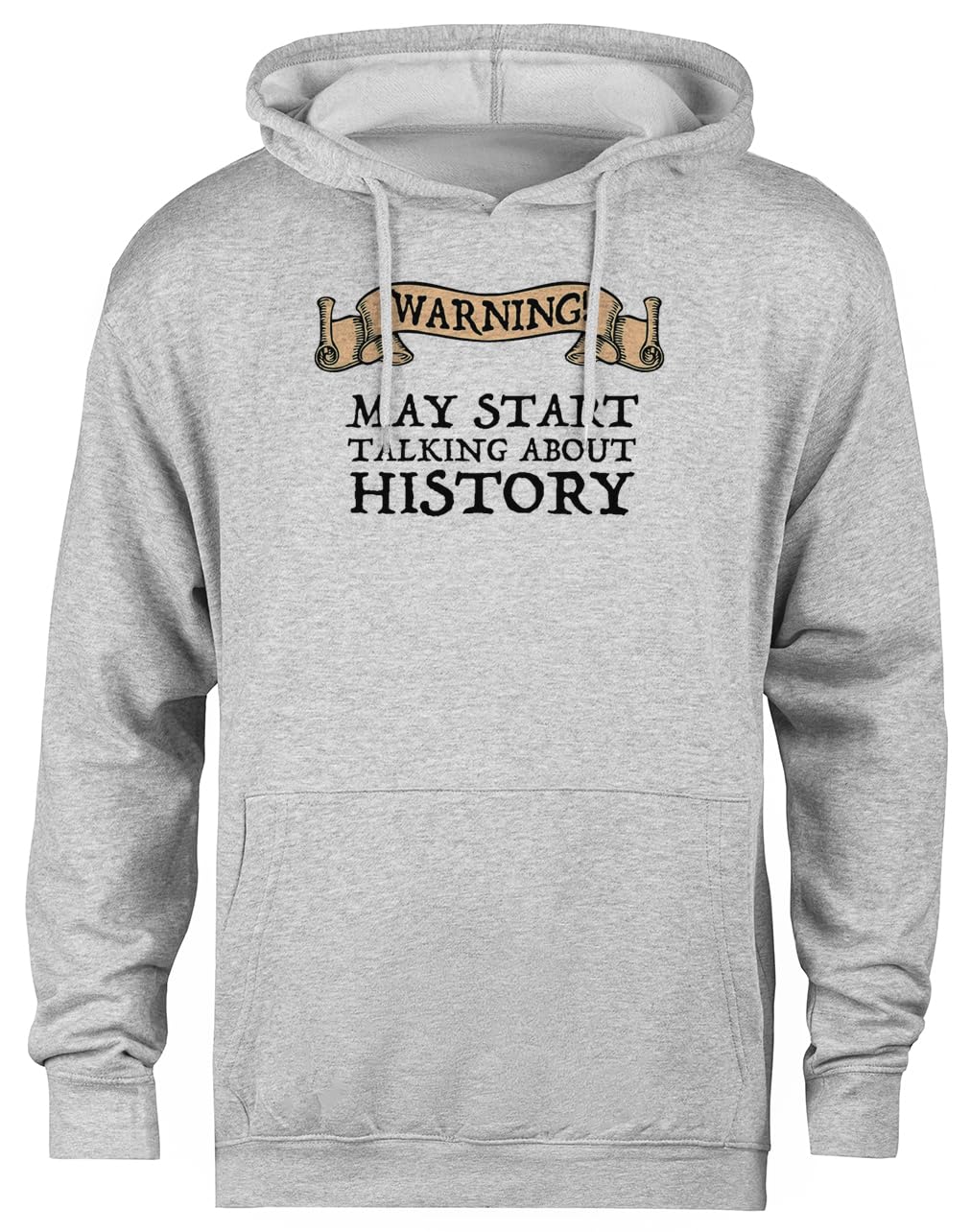 Pull à capuche gris histoire le cadeau original pour enseignants - 3