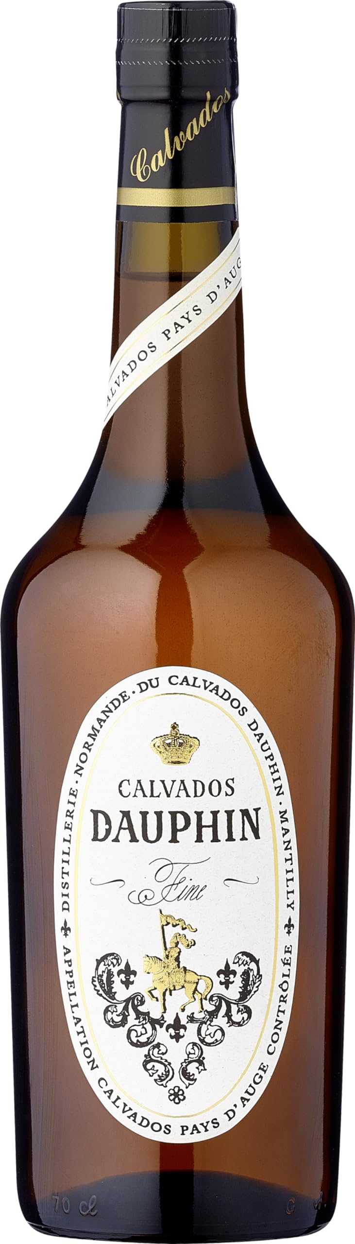 Dauphin Calvados– Fruchtbetonter Apfelbrand aus der Normandie mit 40% vol. (1 x 0,7l)