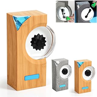 Magnetic Fluid Pickup,Ferrofluid Sound Visualizer,Dancing Ferrofluid Lamp,Music Mate Sound Partner,Symbiote in A Bottle (Brown)