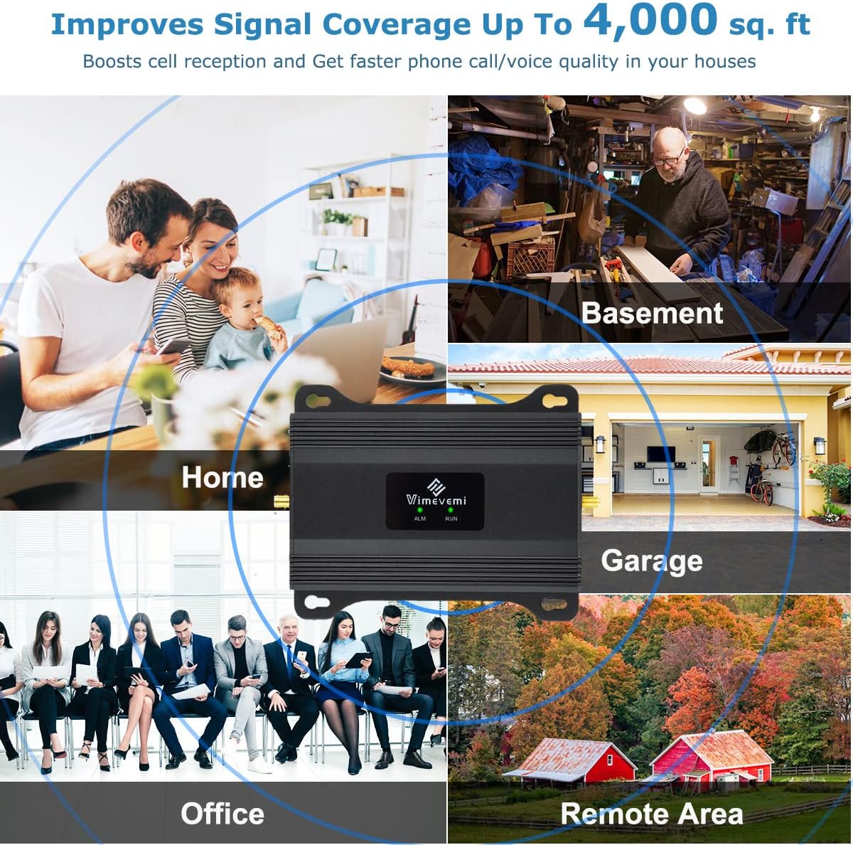 Buу 1 gеt 1 AT&T Cell Phone Signal Booster ATT Signal Booster 4G LTE 5G T Mobile Cricket US Cellular ATT Cell Phone Booster Band 12/17 Cell Booster AT&T Cell Signal Booster AT&T Booster Extender for Home 4000sqft