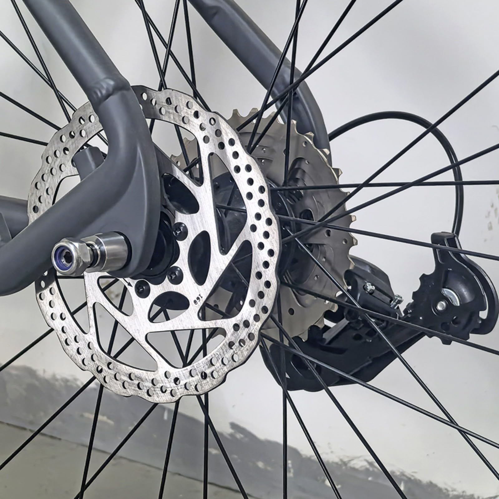 Eje de remolque de bicicleta, adaptador de eje pasante de paso M12 x 1.0/1.5/1.75, enganche de longitud ajustable para marcos de 135/142/148 mm (M12 x P1.0-160-178 mm)