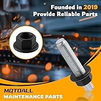 Vista 6 de MOTOALL Kit de tuercas y pernos de escape 902370029 compatible con Subaru Legacy Impreza Forester 800910550