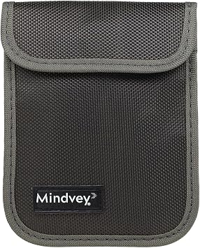 Faraday Bags for Car Key Fobs, Credit Cards, Smart Watches/Data Privacy, Electronic Device Security, Anti-Hacking Card Protection 5G RF & RFID Shielding 1, Dark Gray