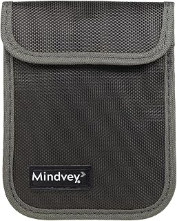 Faraday Bags for Car Key Fobs, Credit Cards, Smart Watches/Data Privacy, Electronic Device Security, Anti-Hacking Card Protection 5G RF & RFID Shielding (1, Dark Gray)