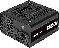 Vista 13 de CORSAIR CX650 80 Plus Bronce Fuente de alimentación ATX de bajo ruido no modular de 650 vatios - NA - Negro