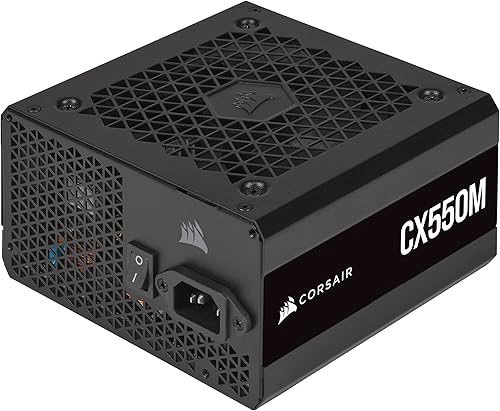 Miniatura 40 de CORSAIR CX650M 80 Plus Bronce Semi-Modular de Bajo Ruido ATX Fuente de alimentación de 650 vatios - NA - Negro