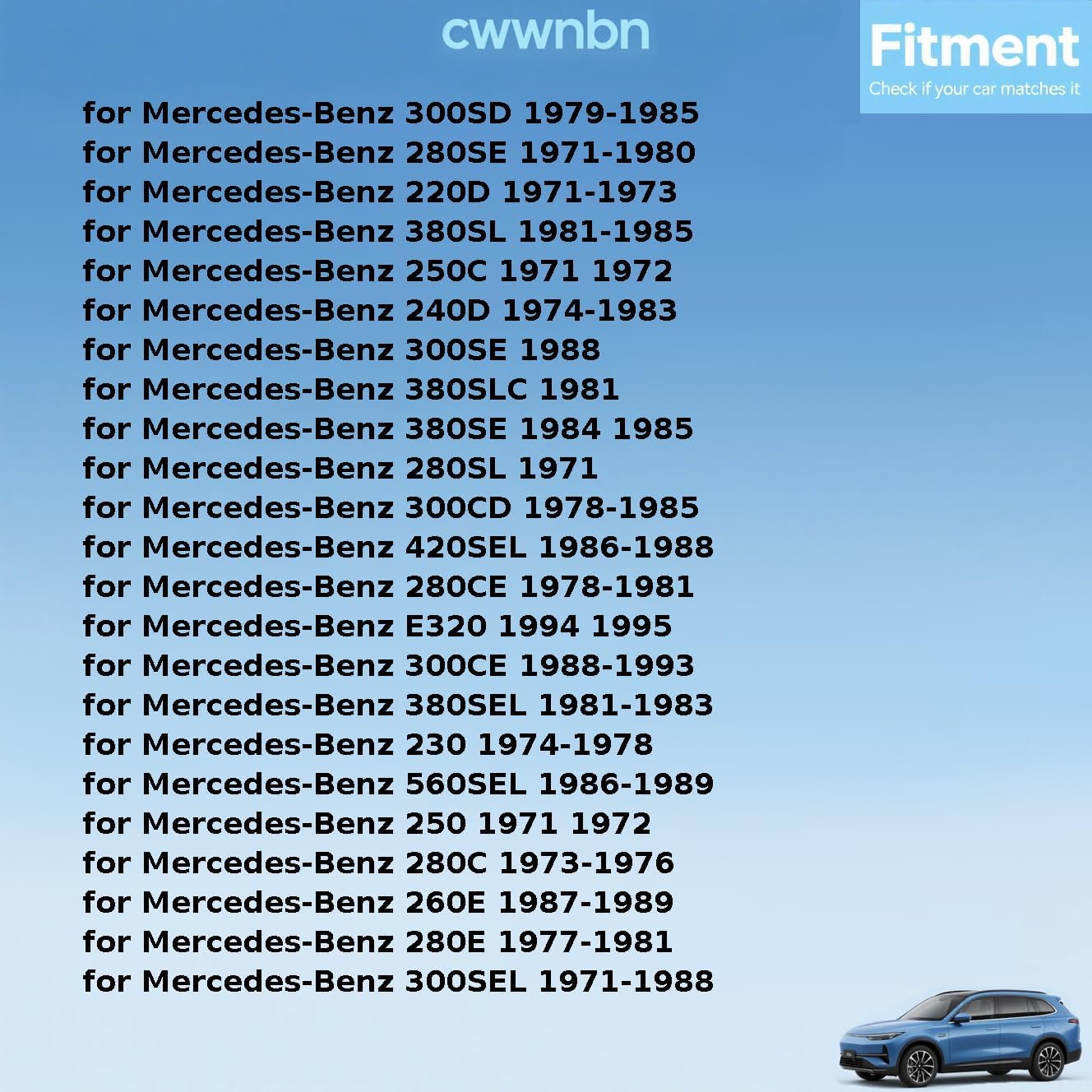 Bracket End Steering Idler Arm Bushing Kit Replacement 124-460-0050, 1235860246, 124-460-0119, 1244600150, 1244600019 for Mercedes-Benz 250 1971-1972 for Mercedes-Benz 240D 1974-1983 1 x