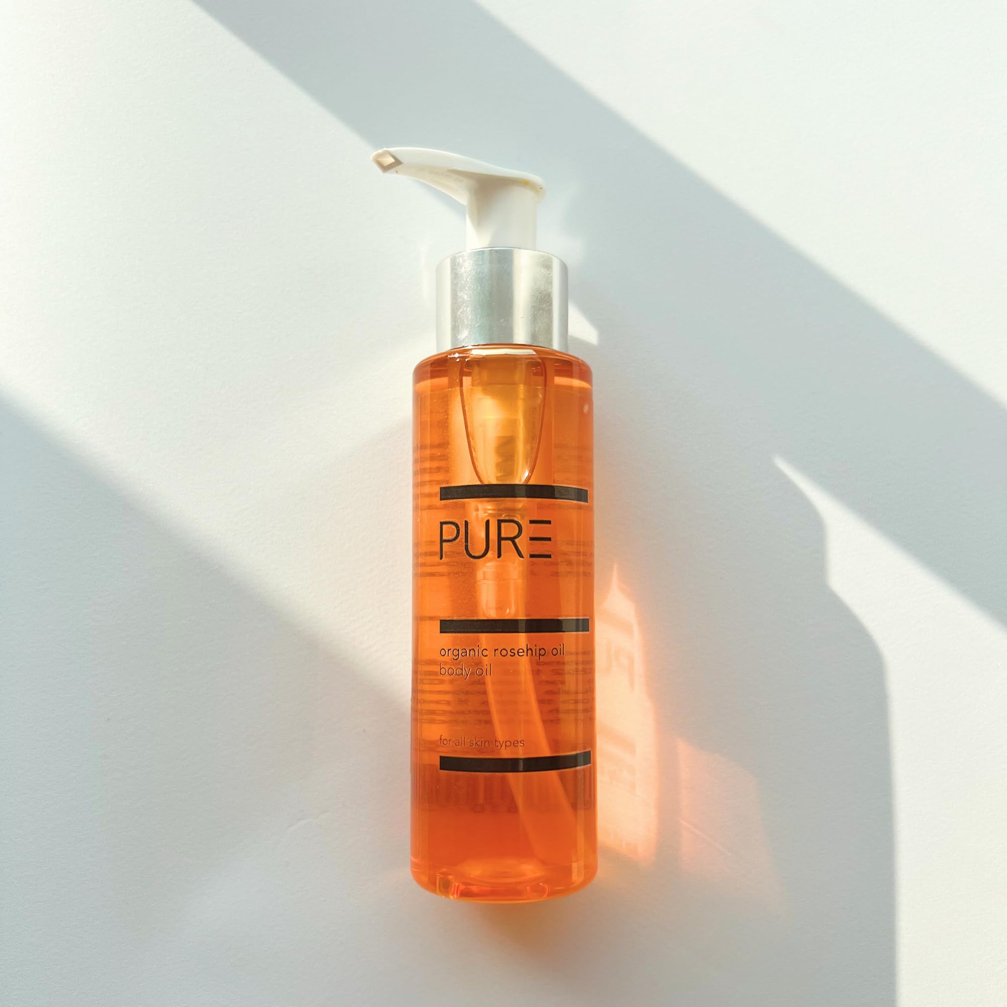 PURE Spa Skincare Organic Cold-Pressed Rosehip Oil, Fades Scars, Stretch Marks & Dark Spots, Brightening - Image 4
