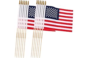 Patriotic American Flags on a Stick: The Epitome of National Pride