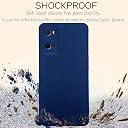 Pikkme Oppo A76 / Oppo A96 / Oppo A36 Back Cover Soft Matte Liquid Silicone TPU | Camera Protection | Shockproof Slim Back Case for Oppo A76 / Oppo A96 / Oppo A36 (Blue) gallery image