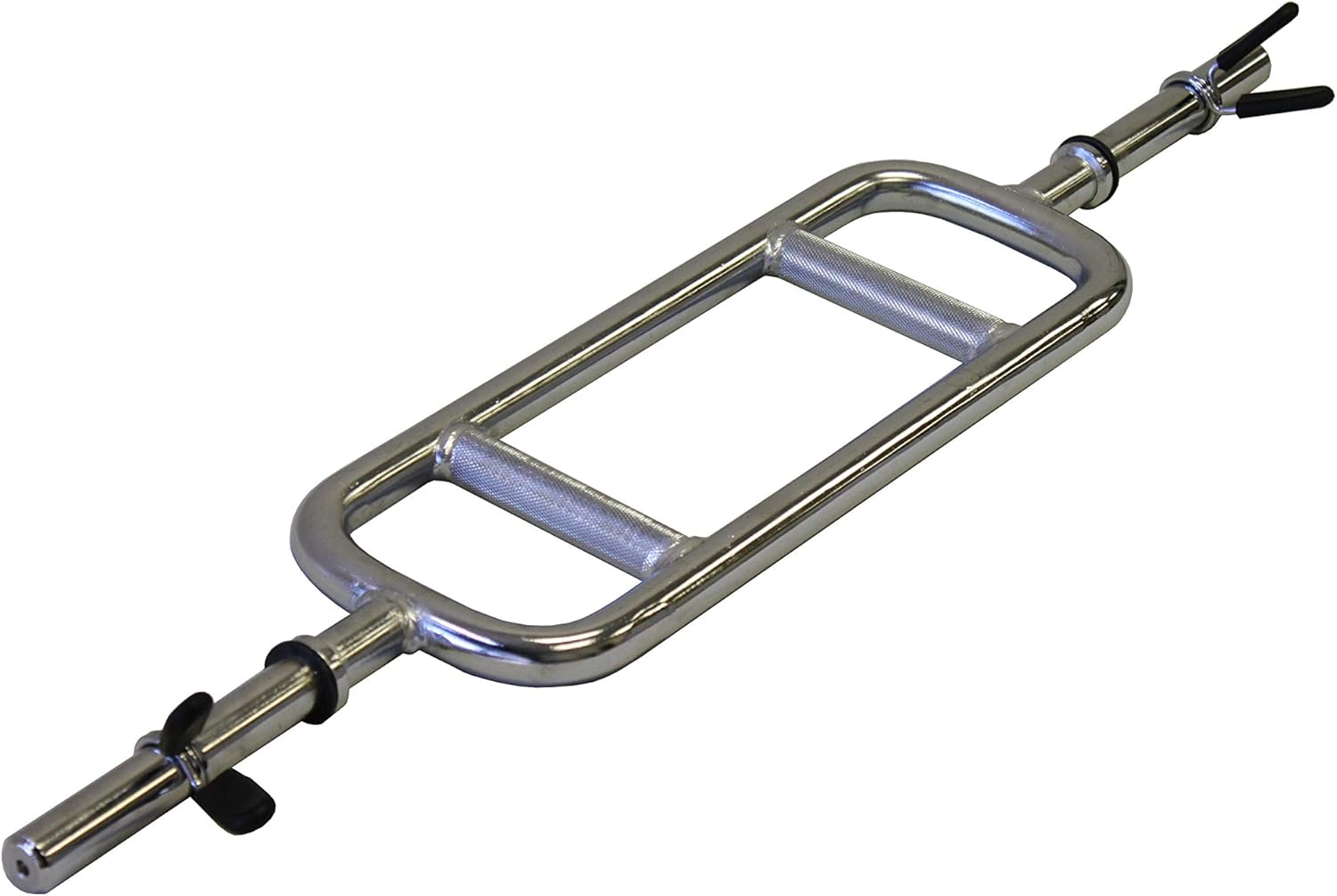 Regular 34" Tricep Solid Bar W / 1" Spring Collars