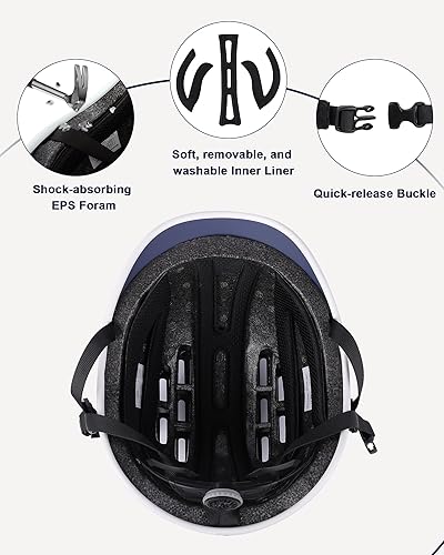 Miniatura 3 de Tlamee Casco de bicicleta para niños de 5 a 8 a 14 años, para niños y niñas, cascos ajustables para niños y niñas, para ciclismo, patineta,