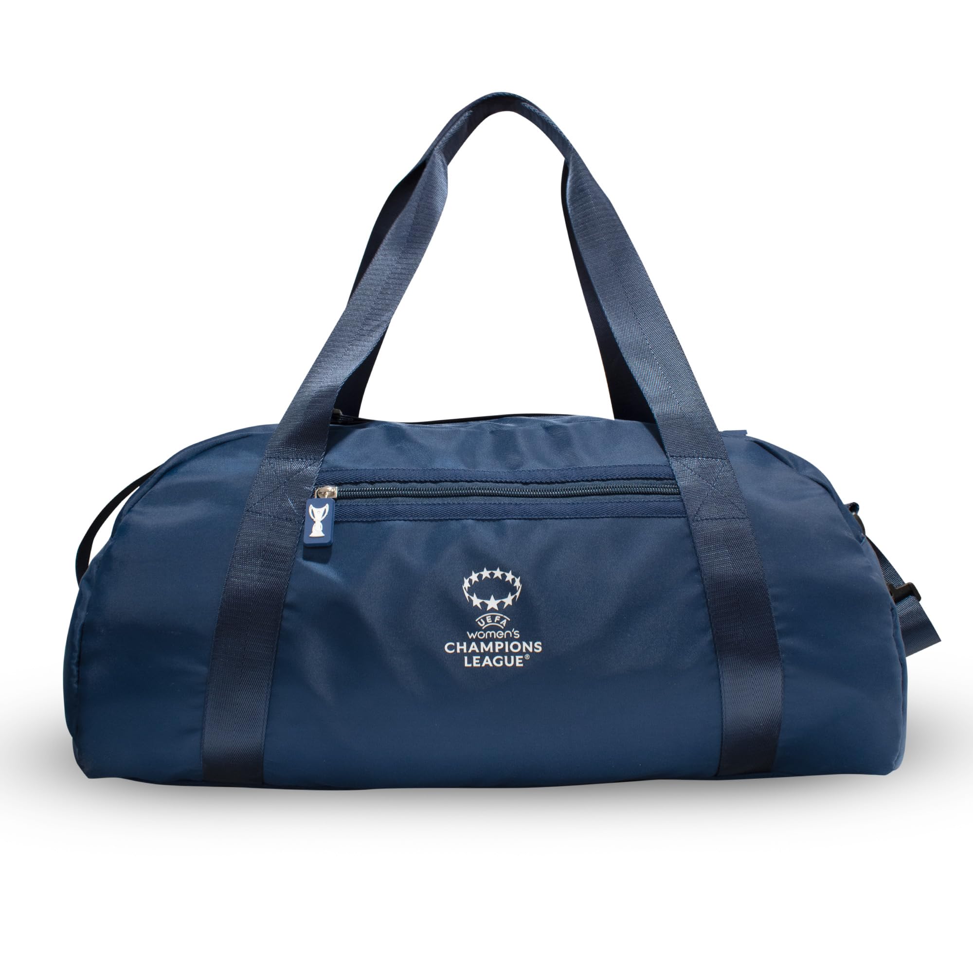 UEFA Women's Champions League Large Holdall - UWCL Officially Licensed Merchandise Travel Bag, Spacious Gym Duffle with Dual Compartments, Luggage for Sports & Weekend Trips