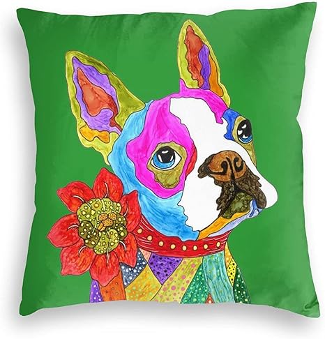 Amazon Co Jp ボストンテリア 花と犬 クッションカバー 枕カバー 装飾枕カバー 座布団カバー 柔らか可愛い 車 クッションソファ背当て 隠すファスナー付き ホーム キッチン Amazon Co Jp ボストンテリア 花と犬 クッションカバー 枕カバー 装飾枕カバー 座布団カバー 柔らか可愛い 車 クッションソファ背当て 隠すファスナー付き ホーム キッチン