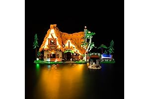 Snowman Decoration LED Light Kit for Lego Snow White and The Seven...