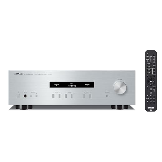 Yamaha A-S201 Integrated Amplifier, Silver