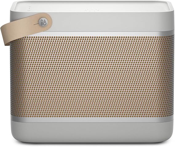 BANG & OLUFSEN Beolit 20 - Portable Bluetooth Speaker - With Wireless Charging Pad, 3.5mm jack output - Smoke Gray