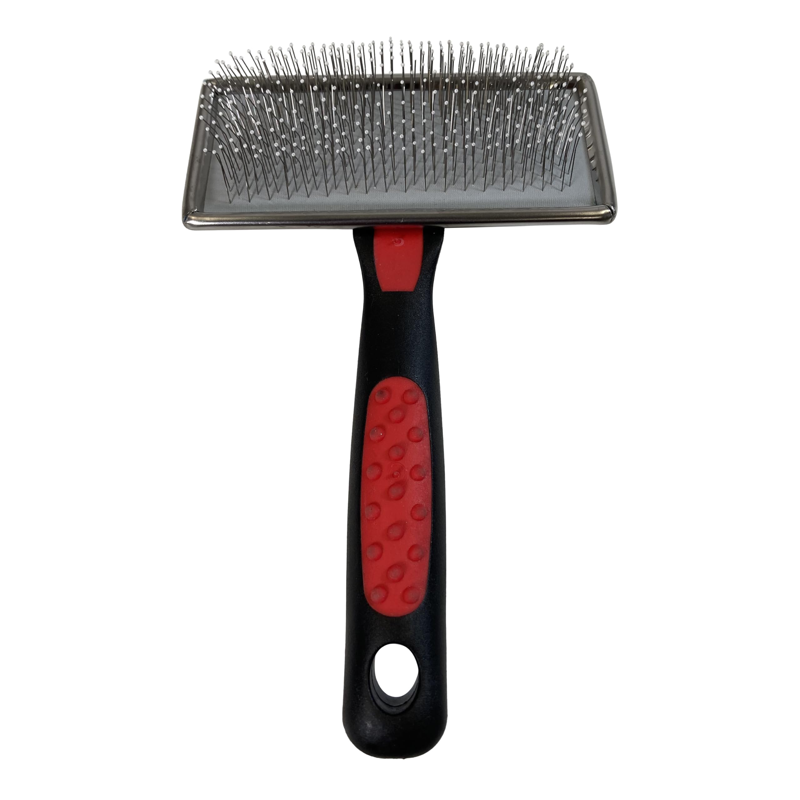 Ryan's Pet Supplies Paw Brothers Soft Flat Slicker Brush for Dogs, Grooming Brush Small and Medium Dogs, Coated Tips, Gentle on Skin, Maximum Coverage, Medium