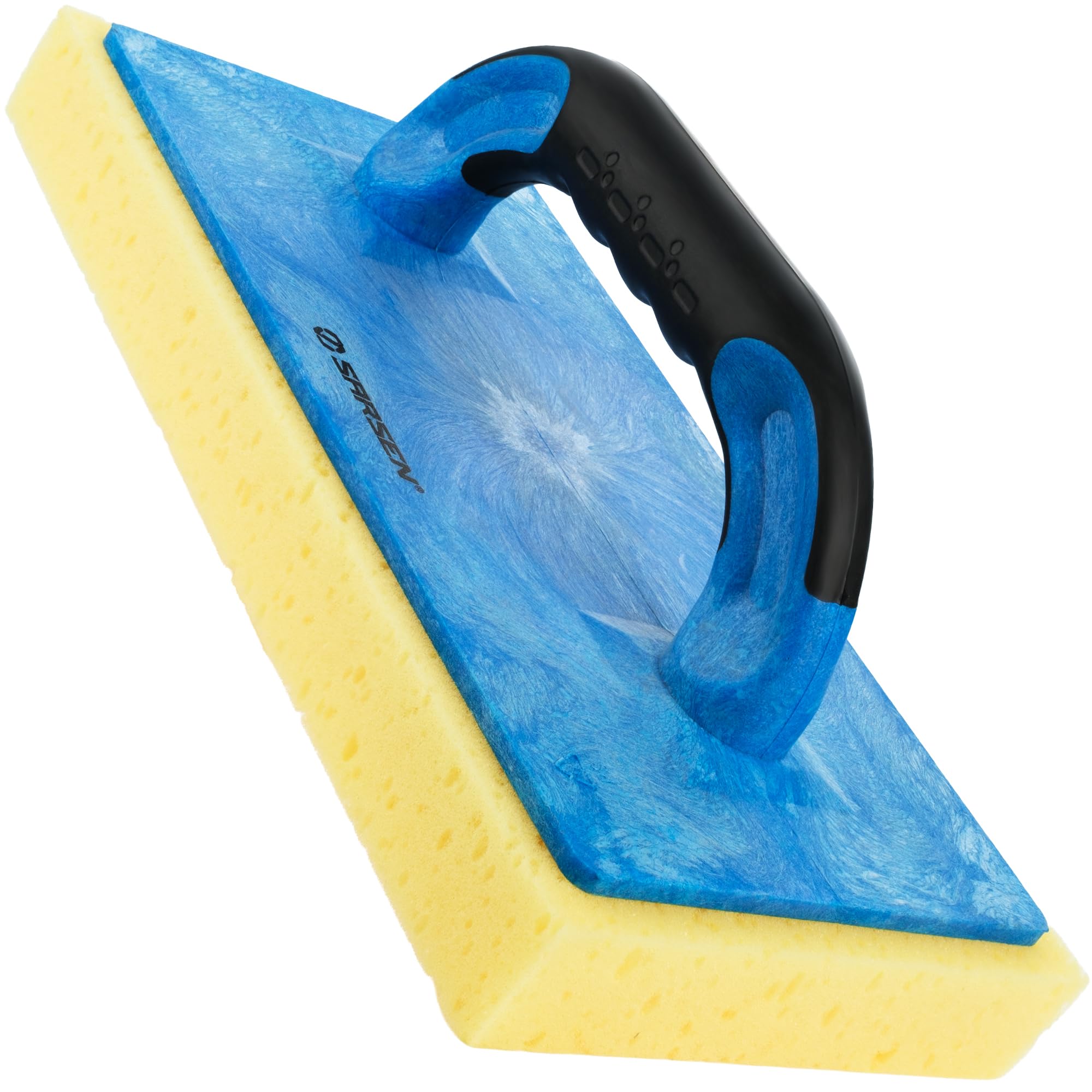 Sponge Float for Tile Grout, Plastering and Rendering – 140 x 280 mm Professional Grouting Float & Plastering Sponge Float with Soft-Grip Handle – Ideal for Tiling, Grout and Render Finishes
