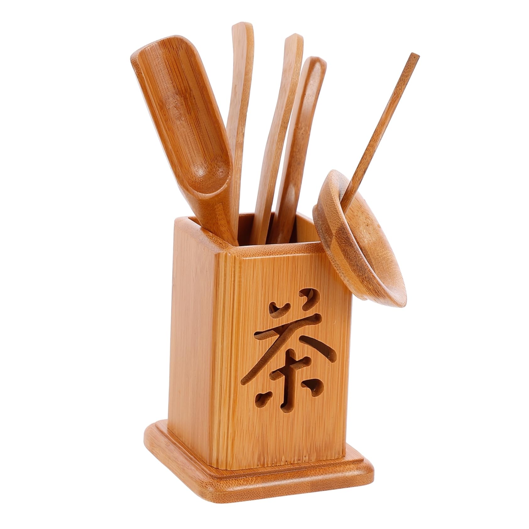 BRIGHTFUFU Kung Fu Tea Making Tool 6pc Tea Ceremony Set Elegant and Chic Present Set for Family and Friends