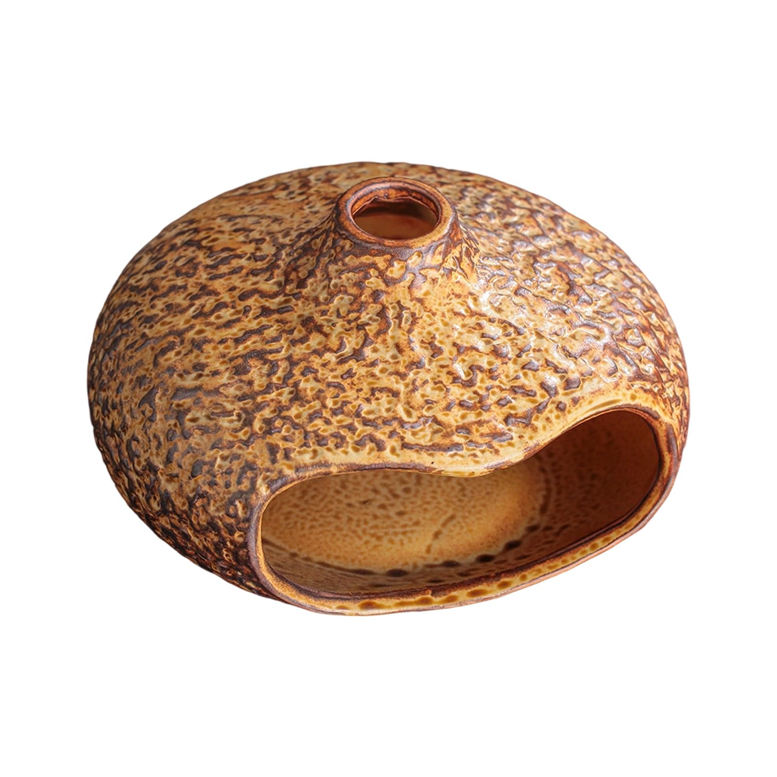 Tsophreniq Minimalists Ceramic Incenses Stick Burners Modern Small Chiminea Santo Wood Holder Aromatherapies Tray for Meditations Scented Diffuser