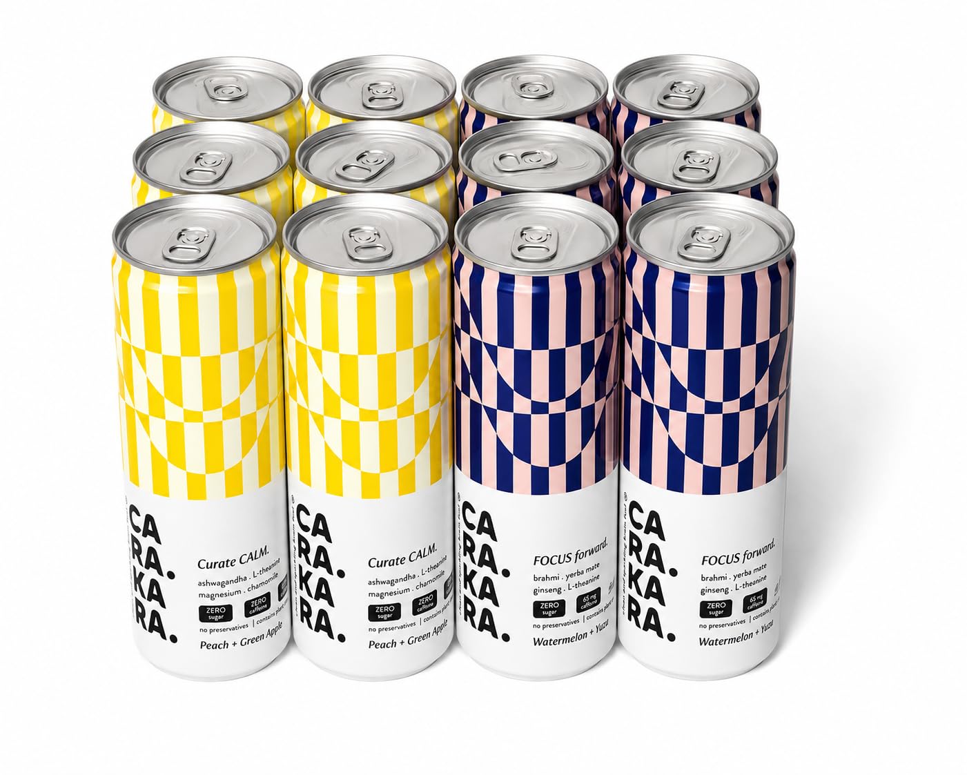 Carakara AM:PM Pack | Nootropics + Adaptogens to support focus by day and calm by night (Pack of 12 (6 calm + 6 focus))-image-9