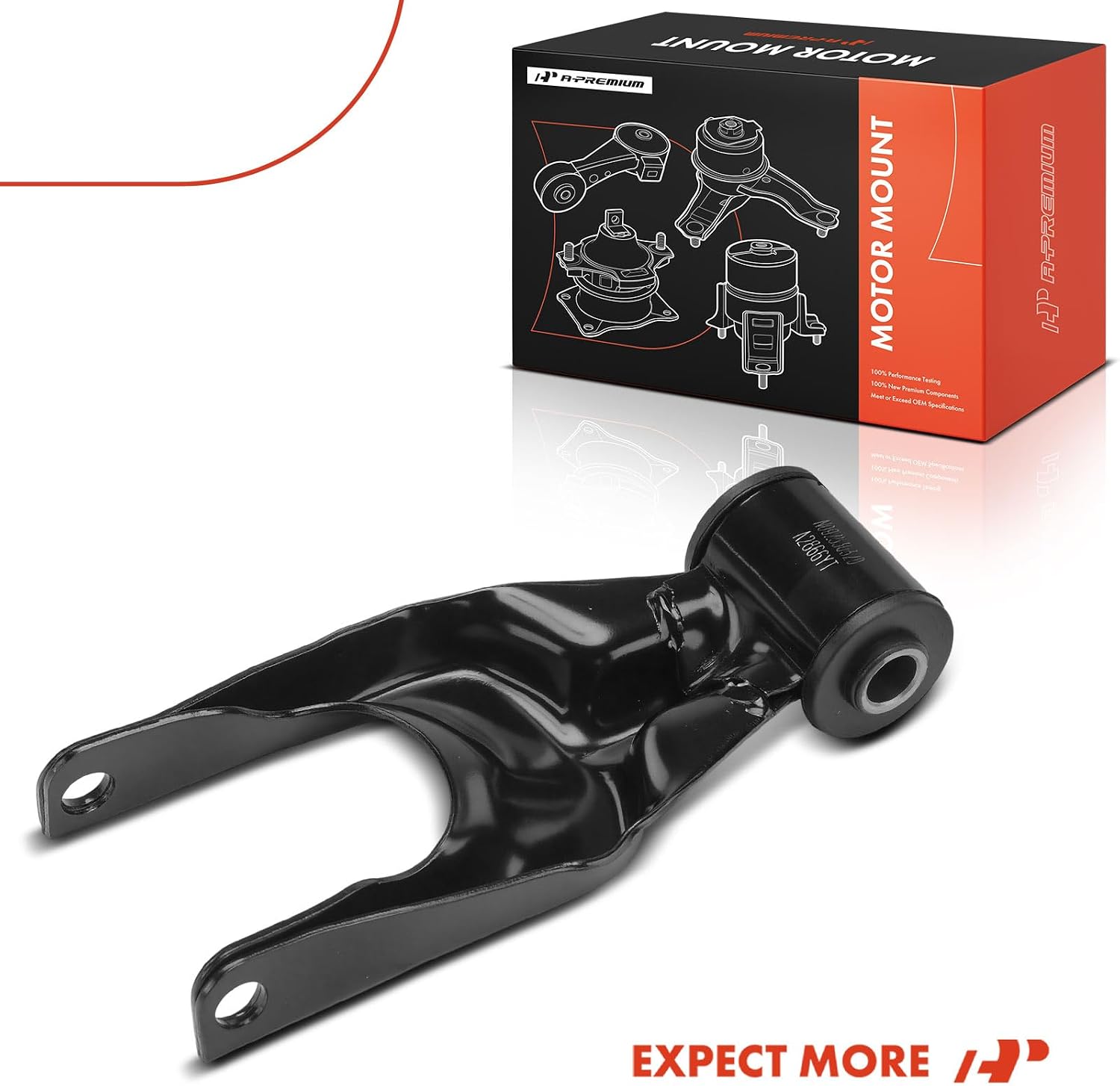 A-Premium Front Torque Strut Mount Compatible with Chevrolet Impala, Lumina, Lumina APV, Monte Carlo & Buick LaCrosse, Regal, Allure, Century & Oldsmobile Cutlass Ciera, Cutlass Supreme, Intrigue