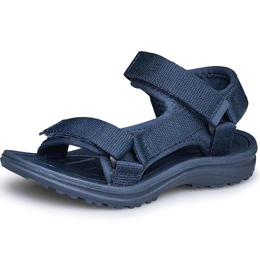 vibdiv Boys Girls Sandals Open-Toe Summer Outdoor Unisex Child Sport Sandals Athletic Lightweight(Toddler/Little Kid/Big Kid)
