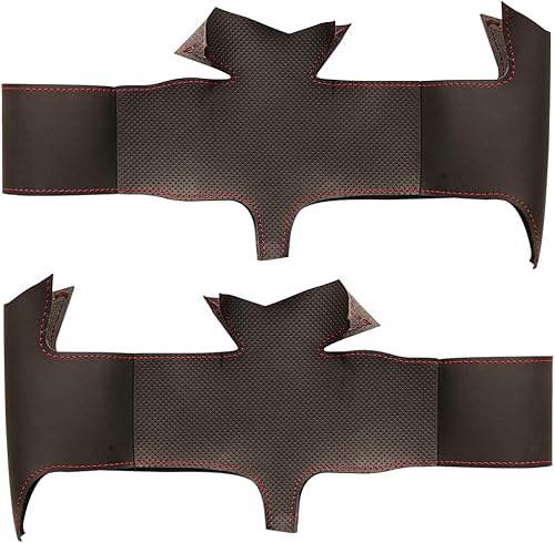 Miniatura 3 de MEWANT Cubierta de volante de cuero genuino negro para Honda S2000 Civic Si para Acura RSX tipo-S Accesorios Protector