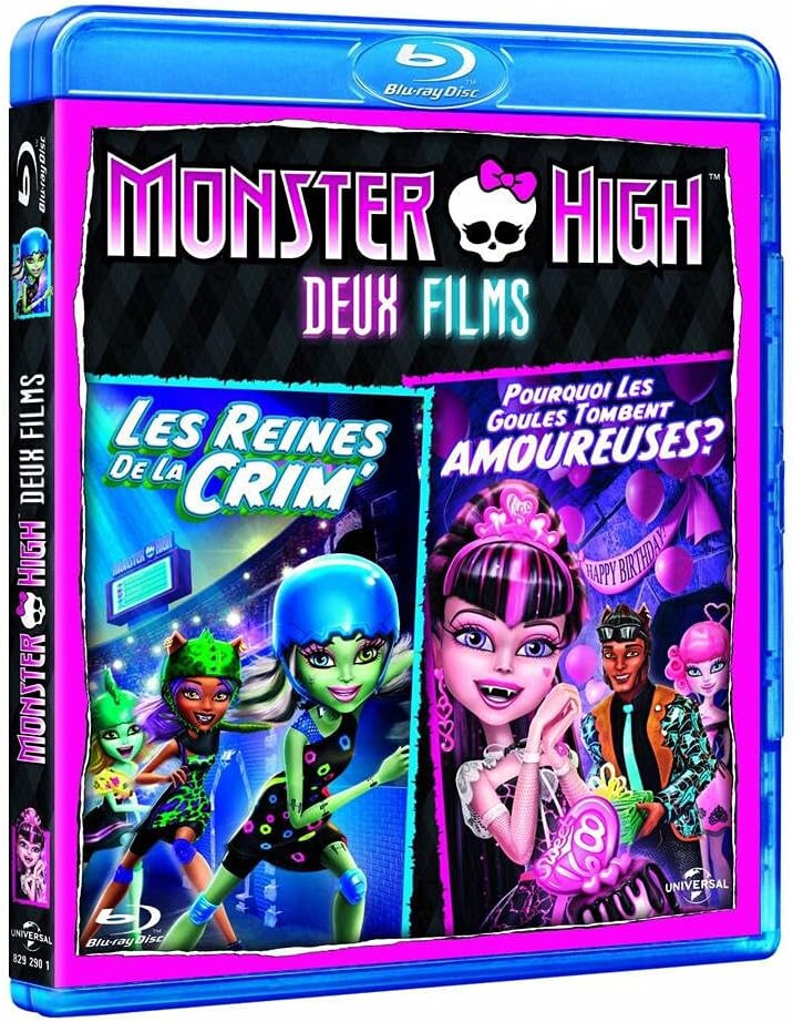 Monster High Film Les Reine De La Crime Monster High-Deux Films : Les Reines de la CRIM' + Pourquoi Les goules
