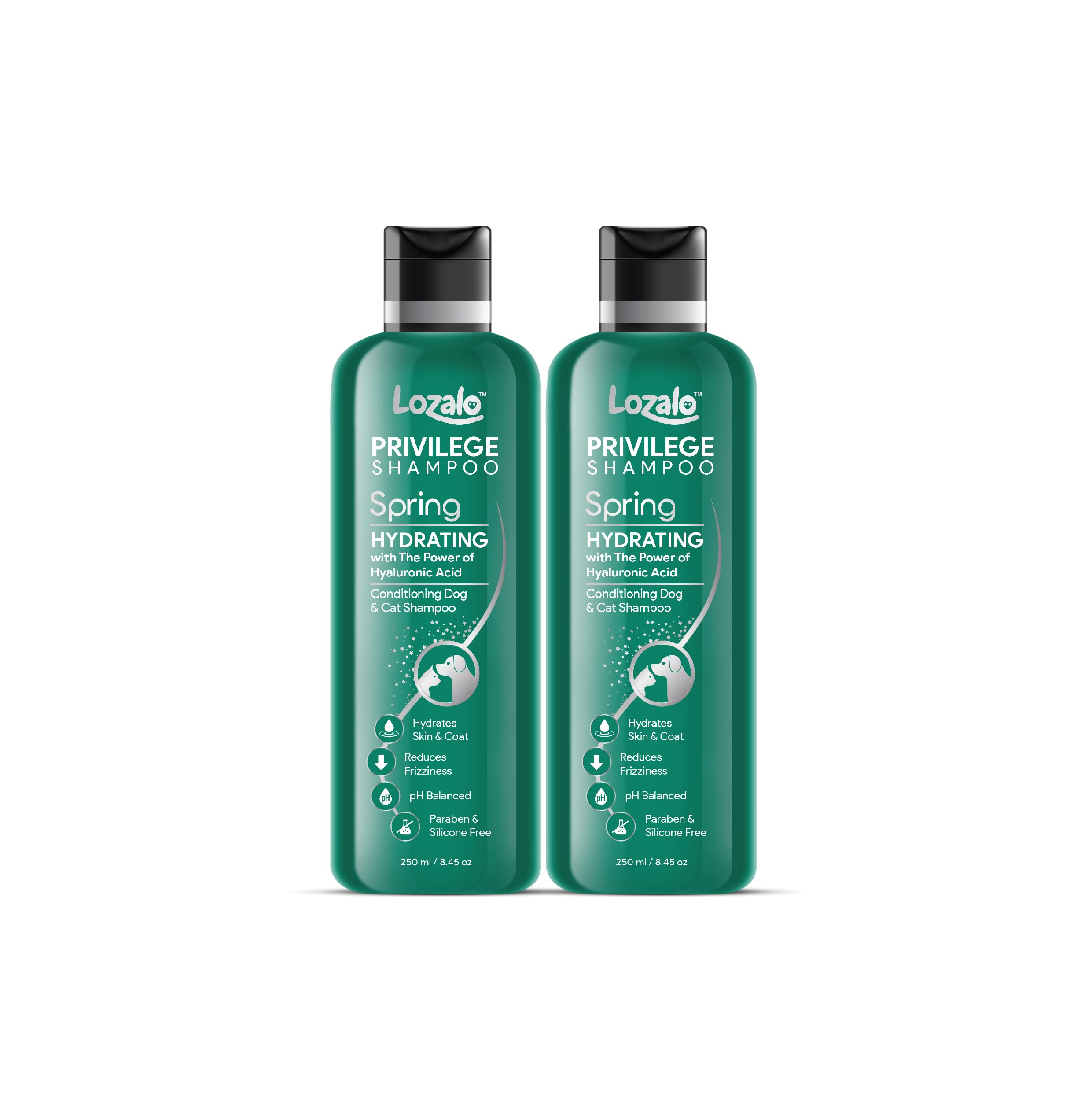 See full amazon price history chart for Lozalo Privilege Pet Conditioning Shampoo- 500 ml, Pack of 2x250 ml, Spring | Hydrating Shampoo with Hyaluronic Acid | Coat Cleansing, Paraben Free Shampoo for Dogs and Cats Lozalo Privilege Pet Conditioning Shampoo- 500 ml, Pack of 2x250 ml, Spring | Hydrating Shampoo with Hyaluronic Acid | Coat Cleansing, Paraben Free Shampoo for Dogs and Cats (B0CXF8QRJB) Amazon Price History, Amazon Price Tracker