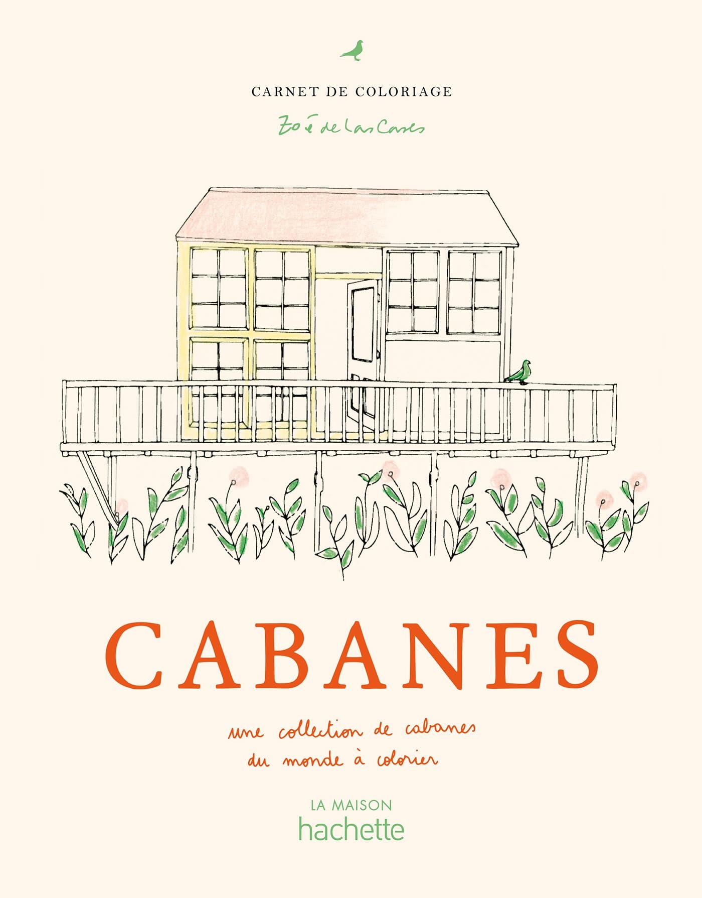 Cabanes: Une collection de cabanes du monde à colorier