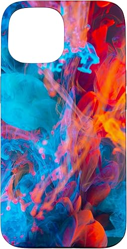 Miniatura 10 de Carcasa para iPhone 11, diseño de acuarela, color azul y rojo