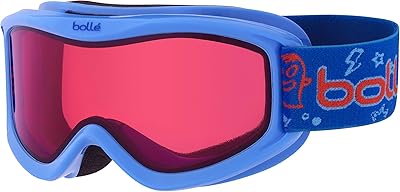 Bolle AMP Goggles, Blue Monster Frame, Vermillon Lens, 21518