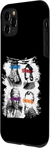Vista 2 de iPhone 11 Pro Max Ninja Art Renaissance Artist Drawing Estudiante de arte Estuche para artista