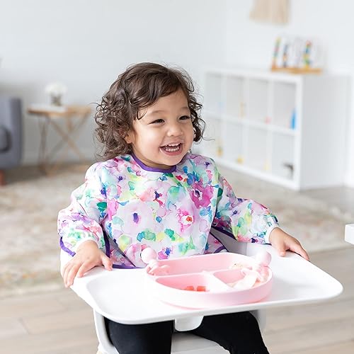 Miniatura 142 de Bumkins - Babero con mangas - Para niños y niñas, bebés y niños pequeños de 6 a 24 meses - Ligero, duradero, impermeable - Babero de manga larga -