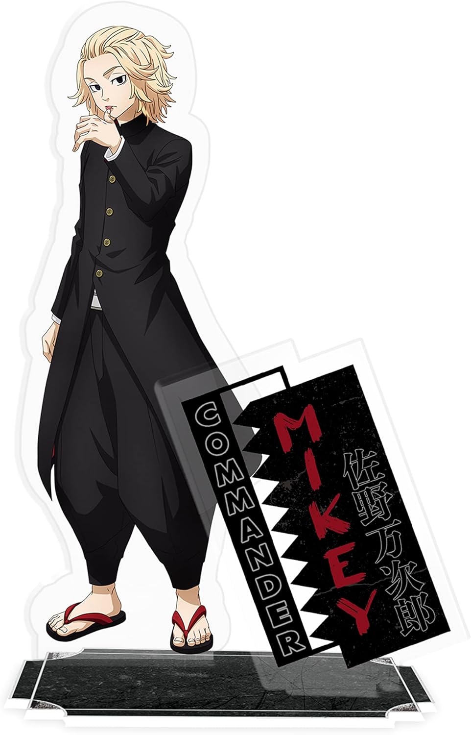 ABYSTYLE Tokyo Revengers Mikey Anime Manga 4" Acryl® Acrylic Stand Model Figure Anime Manga Desktop Accessories Merch Gift