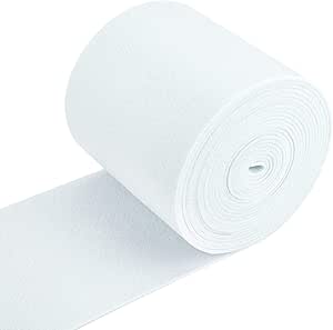Weiße Filzrolle 6m X 14cm - 1mm Dick Für Basteln & Nähen