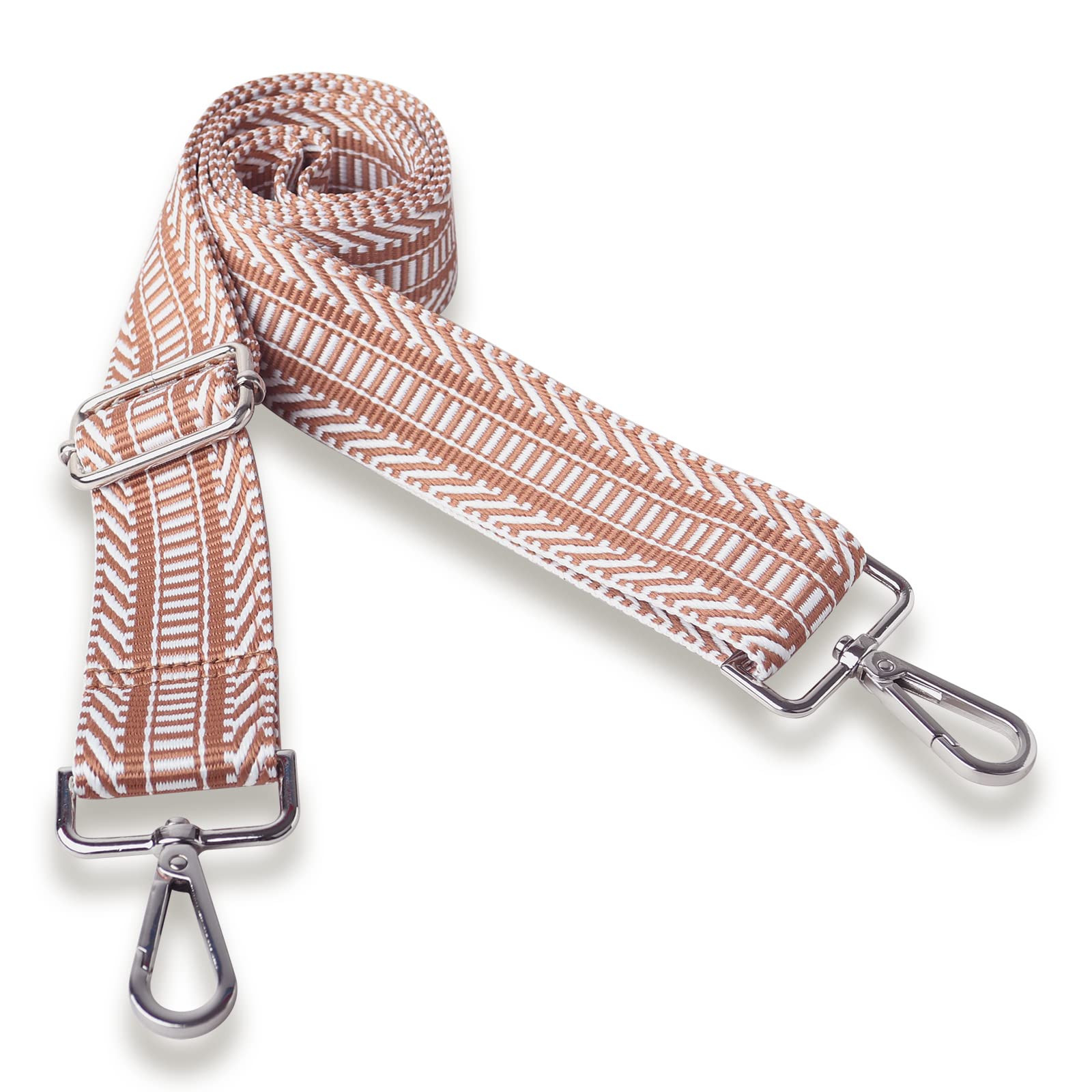 Purse Strap Shoulder Strap Replacement Adjustable Belt Guitar Style Canvas Cross Body Hand Bag Strap