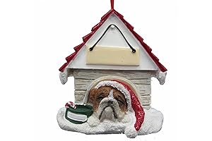 Personalized Bulldog Ornament with Magnetic Back