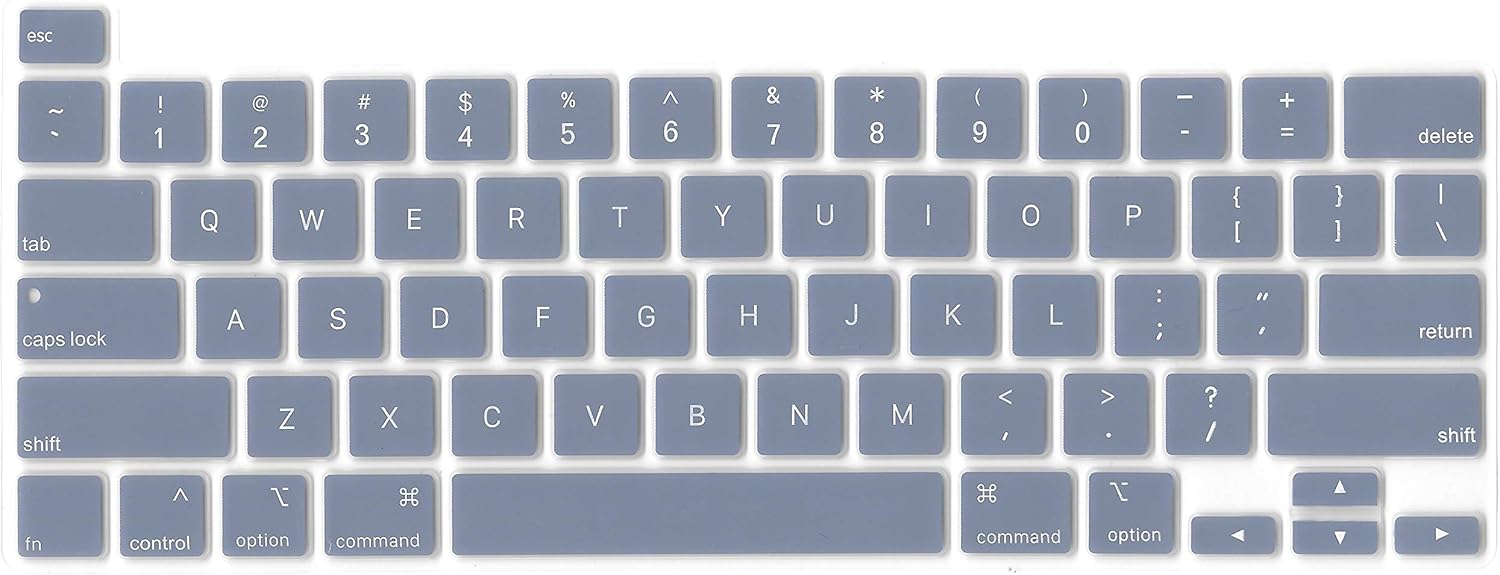 Se7enline Compatible with MacBook Pro 13 inch Case 2024/2023/2022/2021/2020 Model M1/M2 A2338/A2251/A2289 Matte Hard Shell Cover with Sleeve Bag&Keyboard Skin&Screen Protector&Dust Plug,Lavender Grey 13 inch (2020-Now Version) Lavender Gray