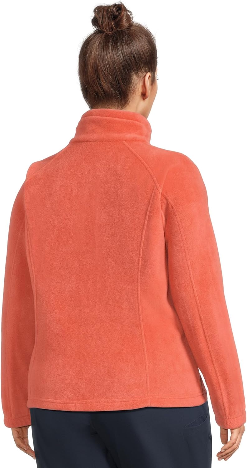 Columbia Womens Benton Springs Full Zip Fleece Jacket, Tuscan, 3X - Image 3