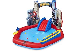 Marvel Spider-Man Inflatable Kids Water Play Center
