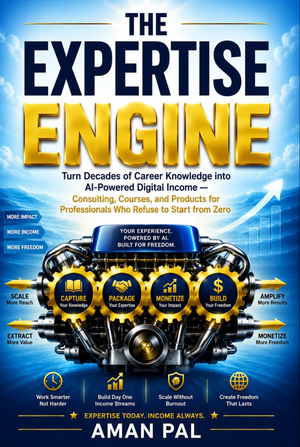 The Expertise Engine: Turn Decades of Career Knowledge into AI-Powered Digital Income — Consulting, Courses, and Products for Professionals Who Refuse ... from Zero (AI & Digital Income Blueprint)