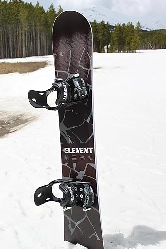 Miniatura 7 de 5th Element Shock Snowboard para hombre, Freeride-All Mountain, diseñado para snowboarders principiantes e intermedios con balancín regular y ancho